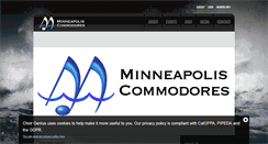 Desktop Screenshot of minneapoliscommodores.org